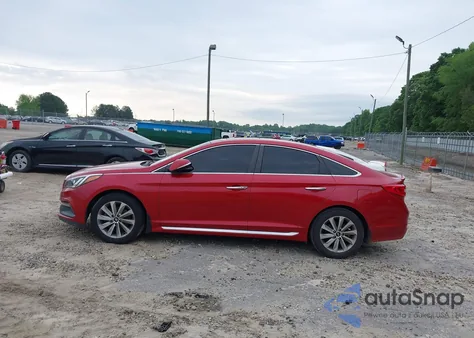 2017 Hyundai Sonata Sport from USA, damaged, VIN 5NPE34AF6HH523254